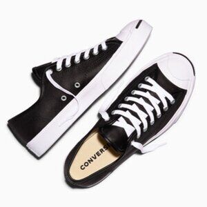 Converse Jack Purcell Leather Unisex Low-Top Retro Sneakers